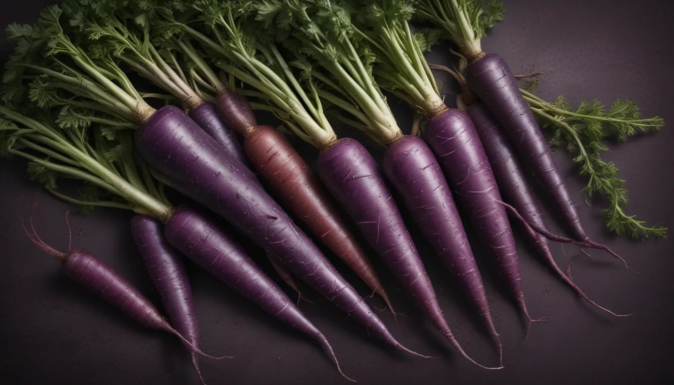Mini Carrot Top Purple Approx South Africa