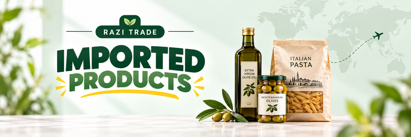 Imported products from around the world