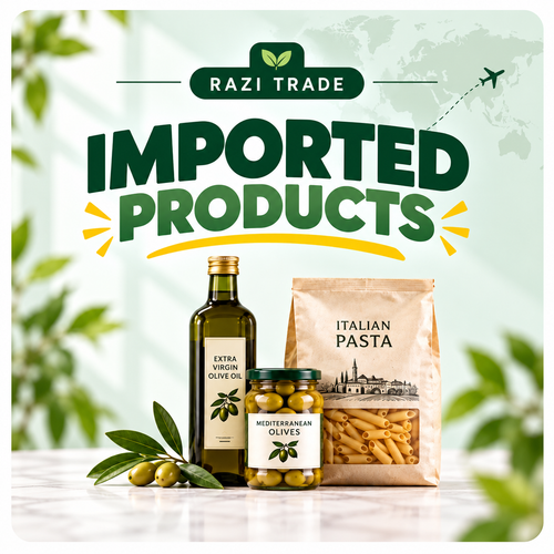Imported products from around the world