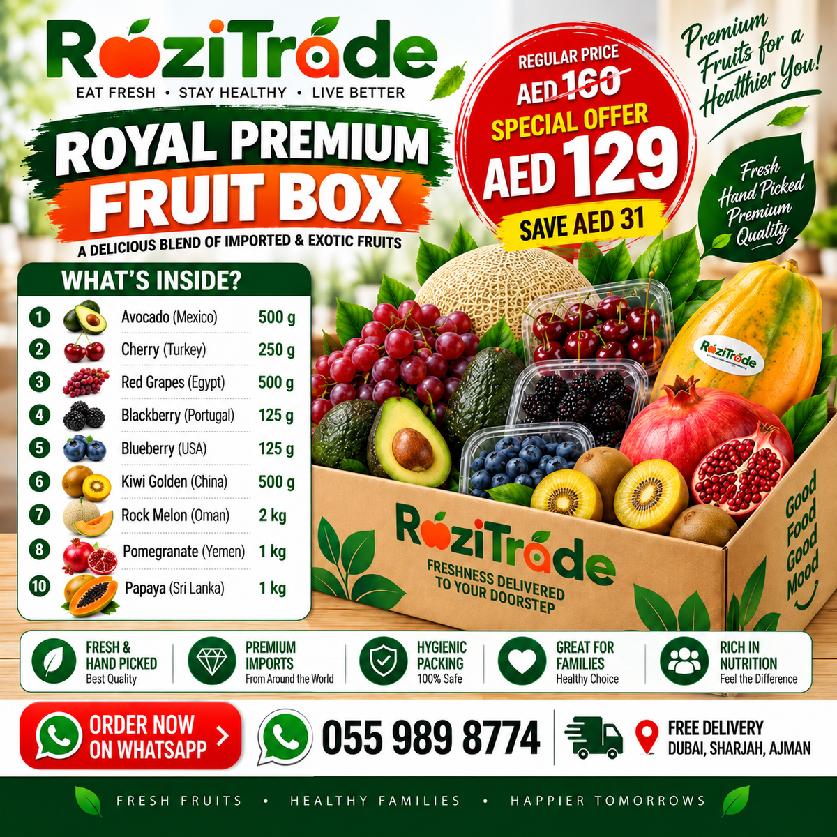 Royal Premium Fruit Box