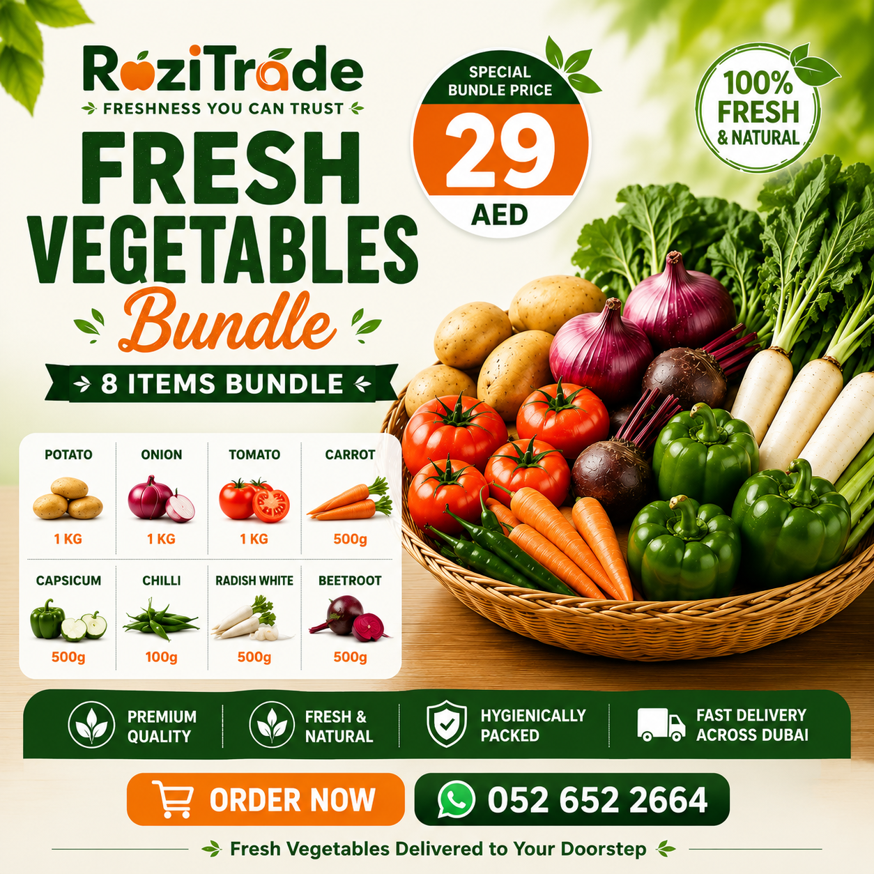 Fresh Vegetables Bundle