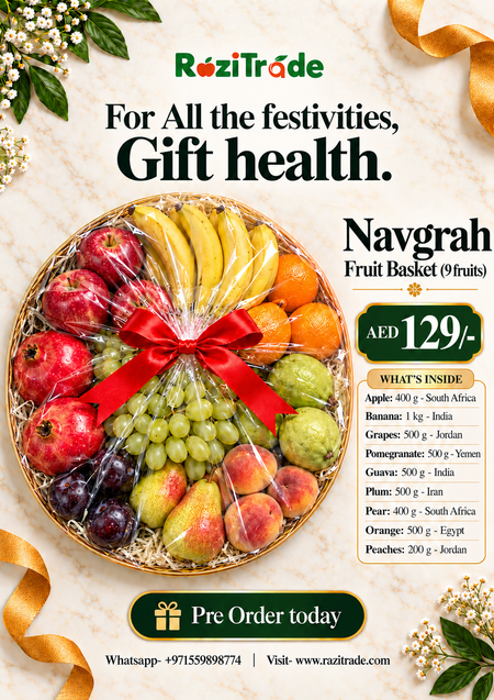 Navgrah Fruit Basket (9 fruits)