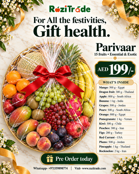 Parivaar (15 fruits- mixed with Essential and Exotic)