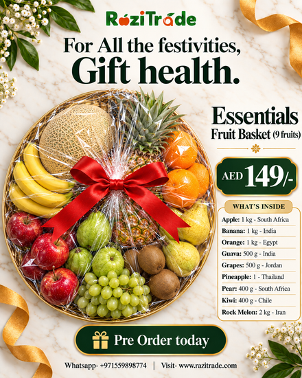 Essential fruit basket (9 fruits)